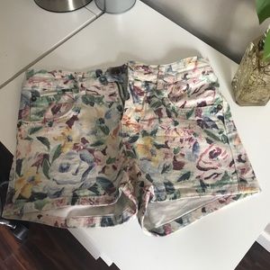 Billabong Floral Shorts Size 25